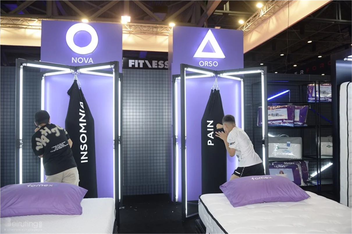 Fomex Mattress at Beirut Sports Festival